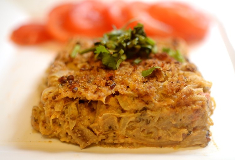 Budín de berenjenas